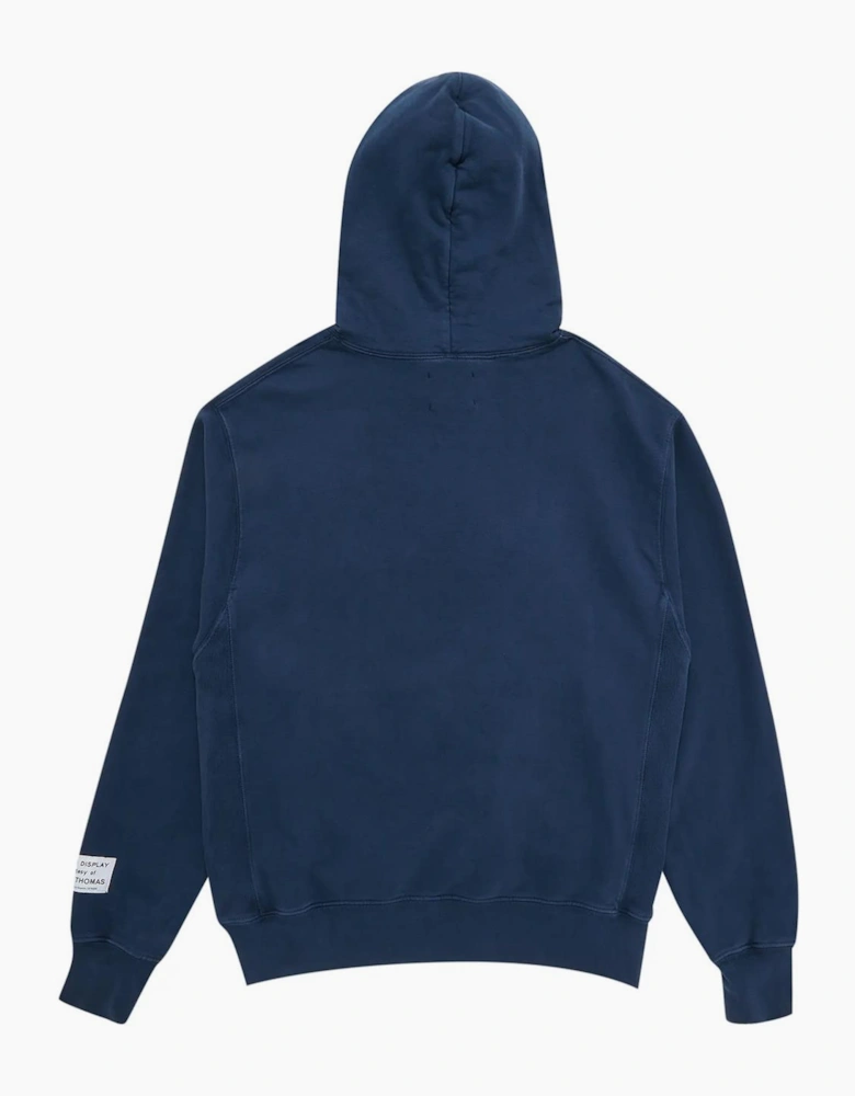 ATK Stacked Logo Hoodie in Navy