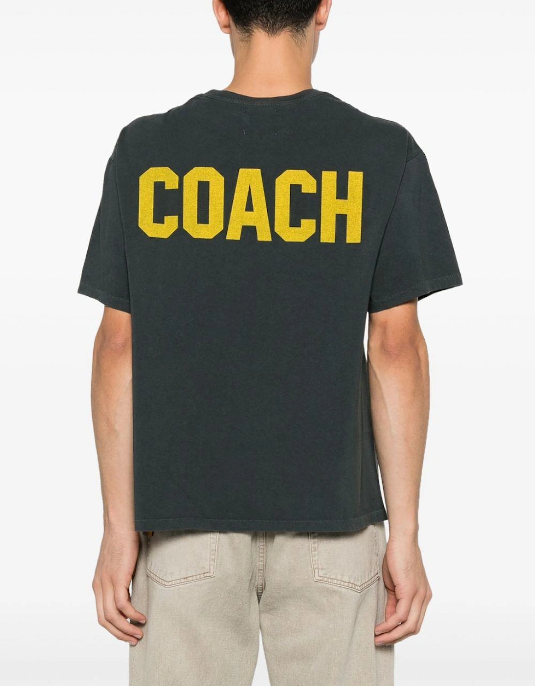 Student Coach Reversible T-Shirt in Black