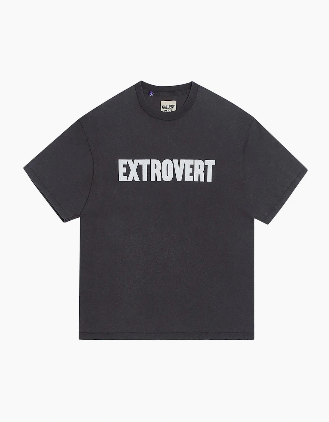 Introvert/Extrovert Reversible T-Shirt in Black, 6 of 5
