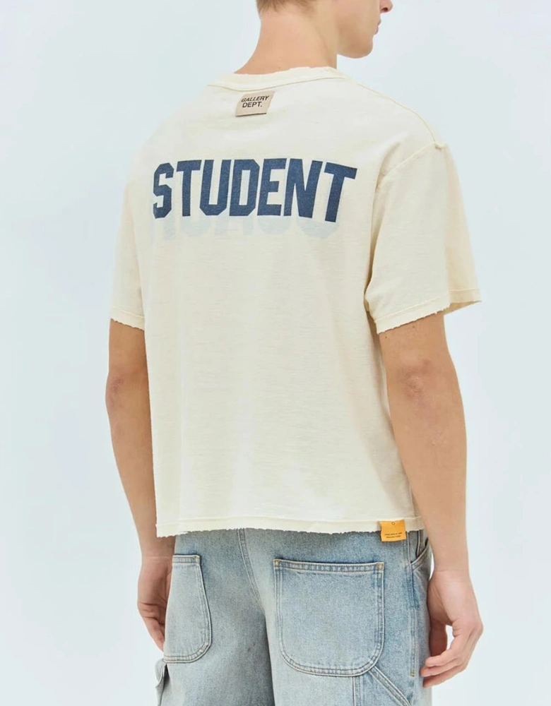 Student Coach Reversible T-Shirt in White