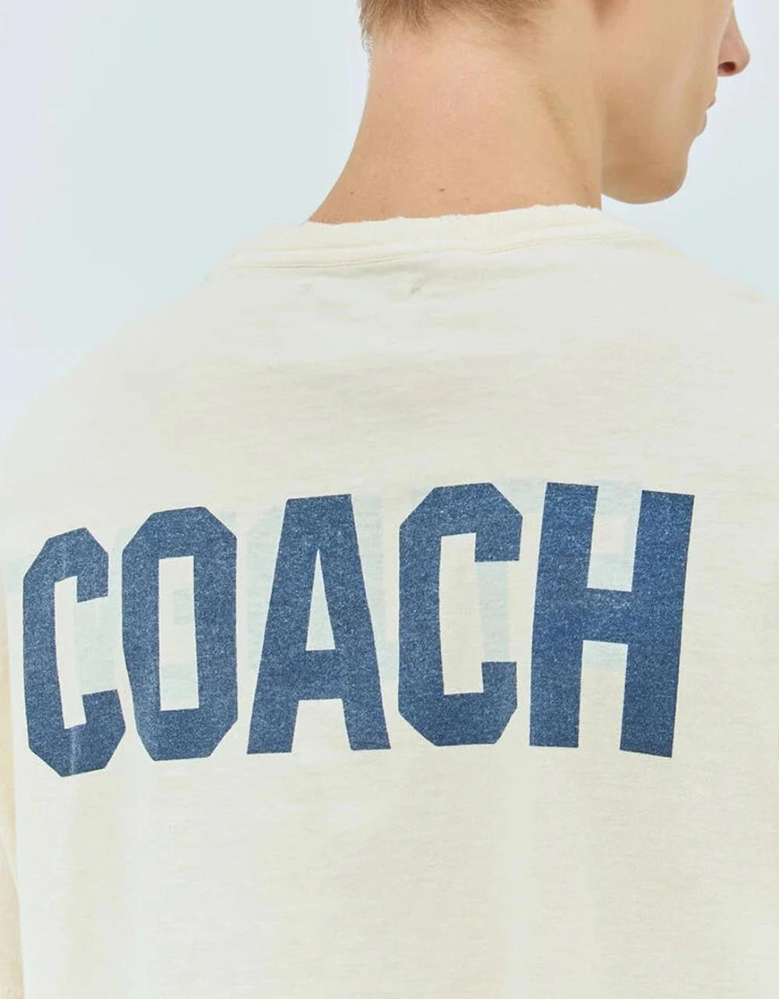Student Coach Reversible T-Shirt in White