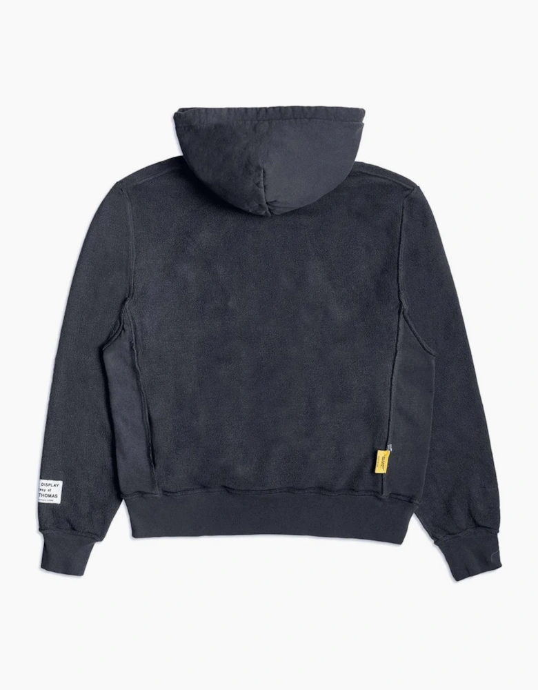 ATK Reversible Logo Hoodie in Black