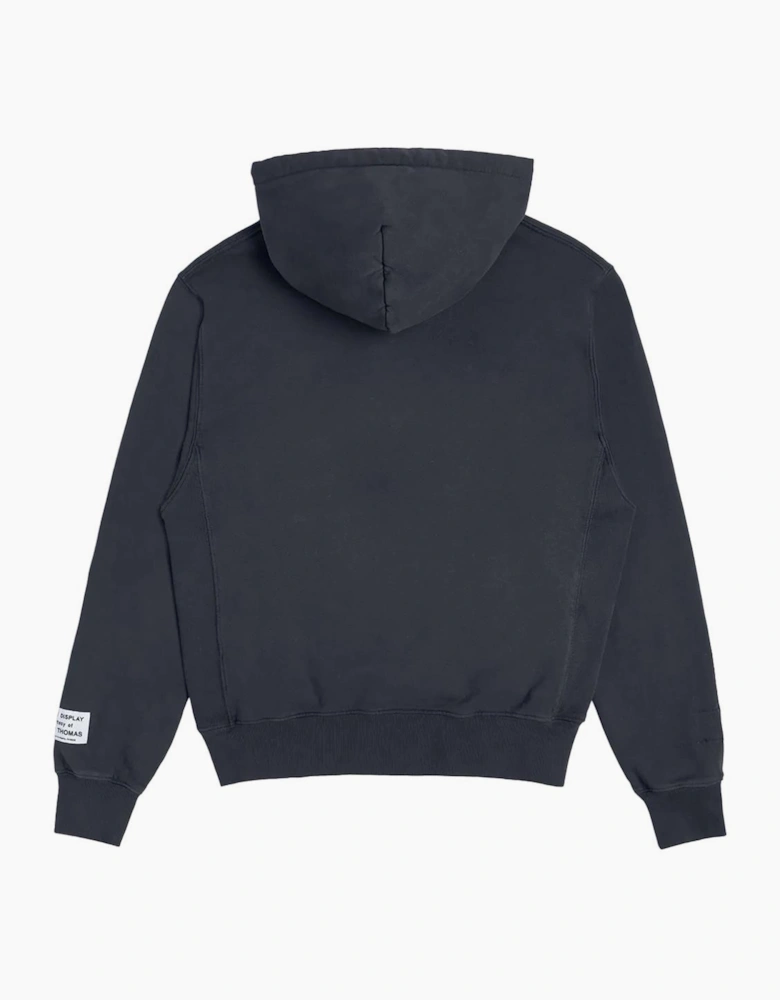 ATK Reversible Logo Hoodie in Black