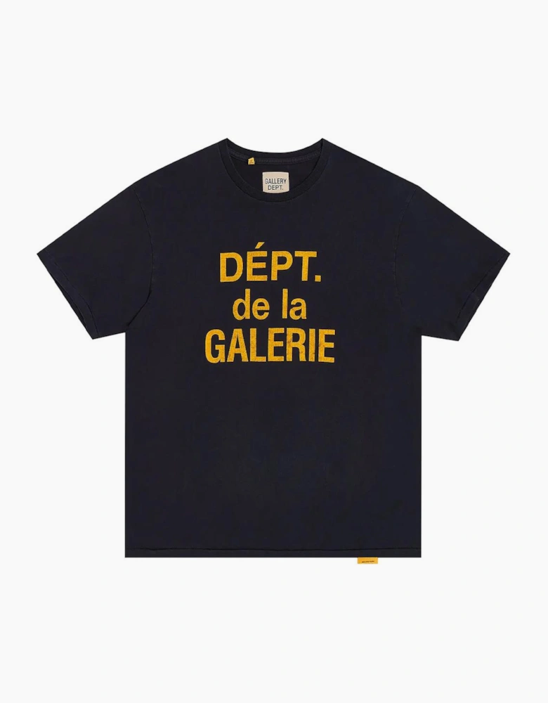 Dept de La Galerie T-Shirt in Black