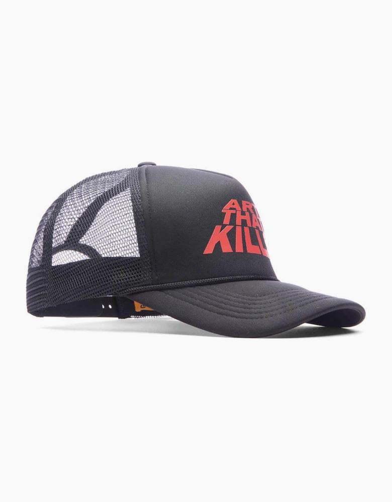 ATK Stack Trucker Cap in Black