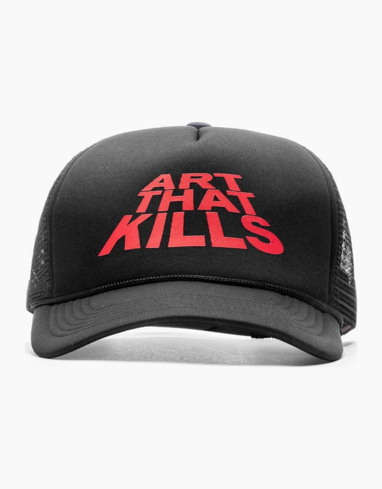 ATK Stack Trucker Cap in Black