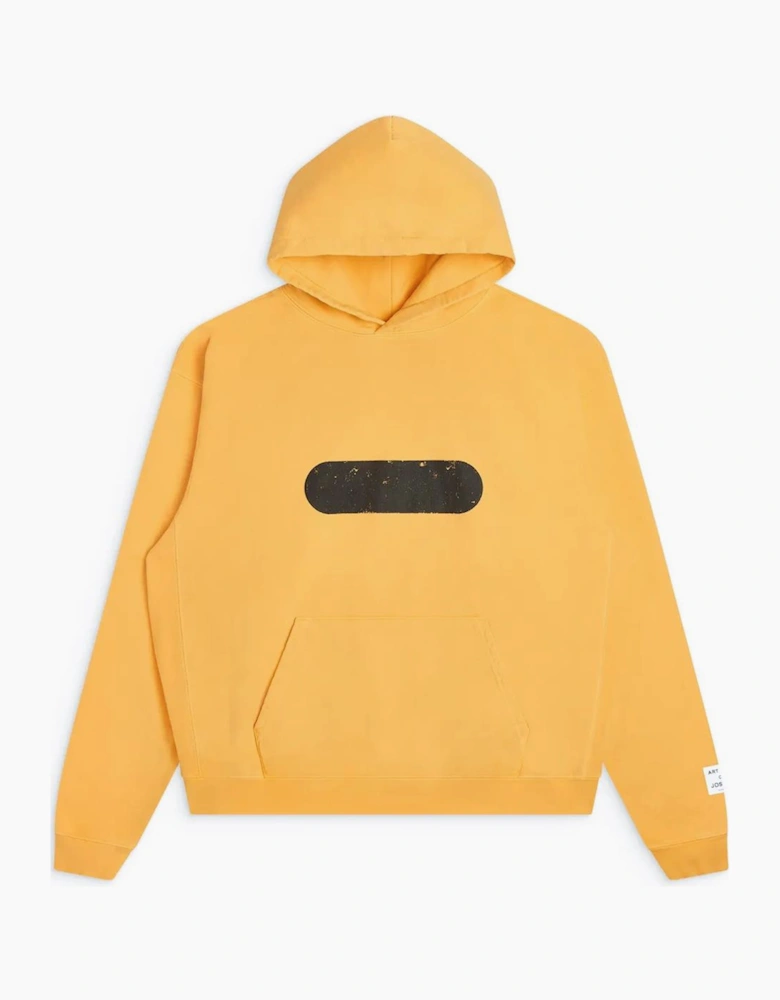 Gym Logo Hoodie in Yellow
