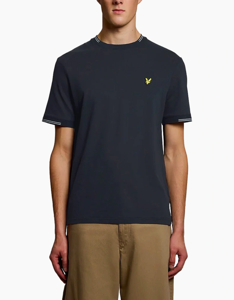 Lyle & Scott Fine Tipped T-Shirt DARK NAVY