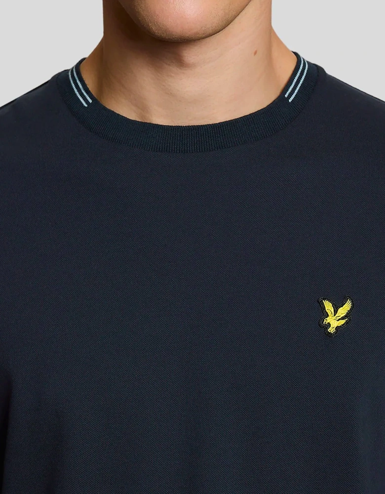 Lyle & Scott Fine Tipped T-Shirt DARK NAVY
