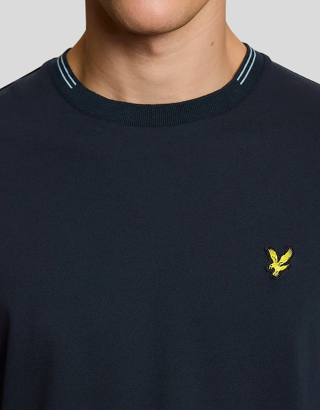 Lyle & Scott Fine Tipped T-Shirt DARK NAVY