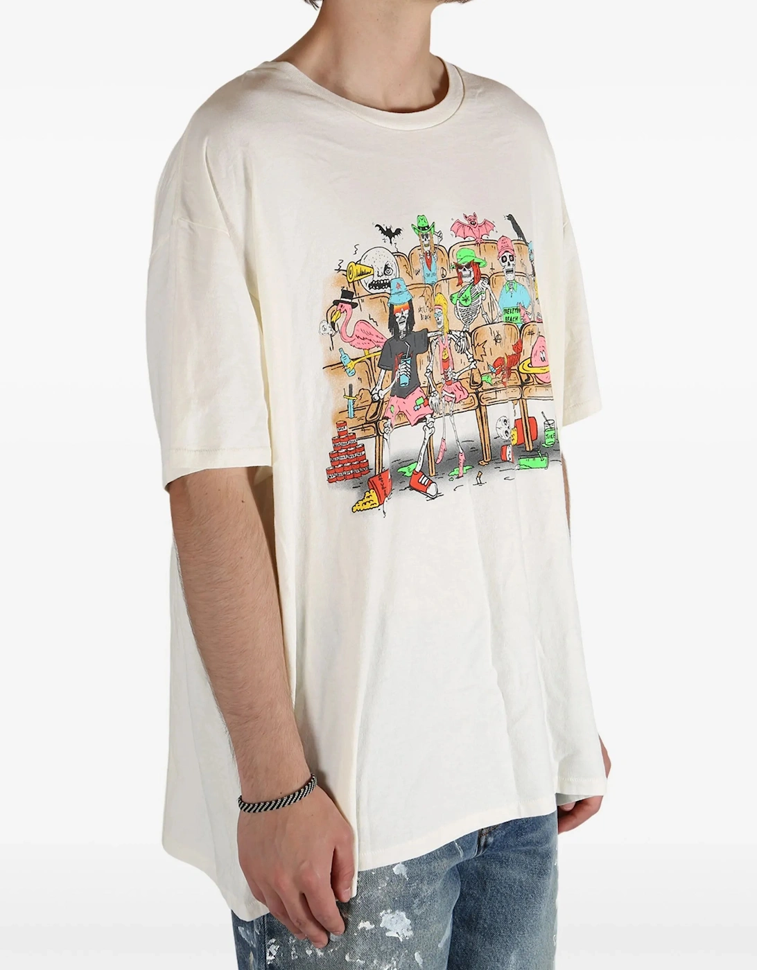 Skeleton Beach Theatre T-Shirt in White