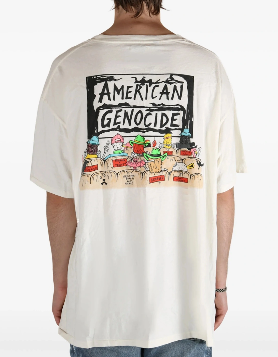 Skeleton Beach Theatre T-Shirt in White