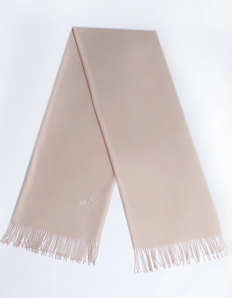 Mocha Cashmere Blend Scarf