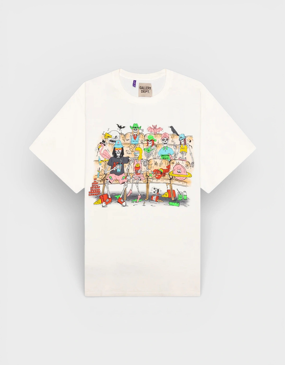 Skeleton Beach Theater Tee Light Archival White, 6 of 5