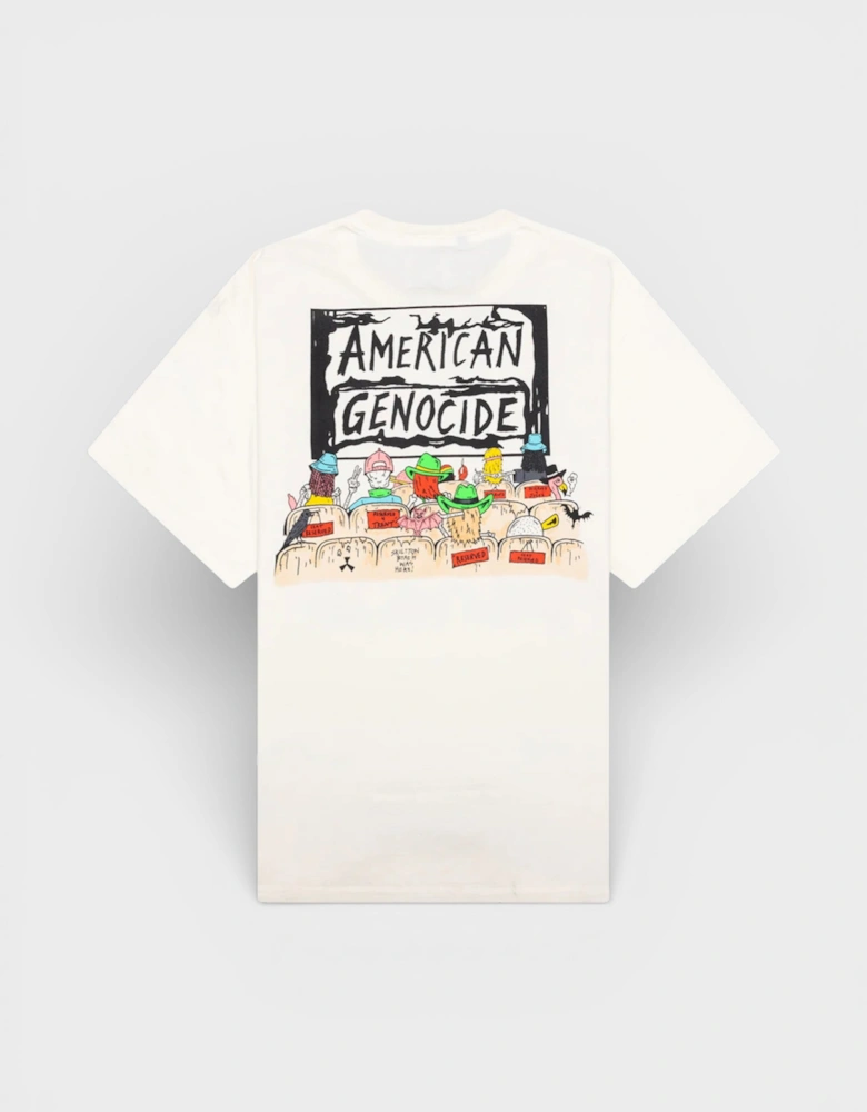 Skeleton Beach Theater Tee Light Archival White