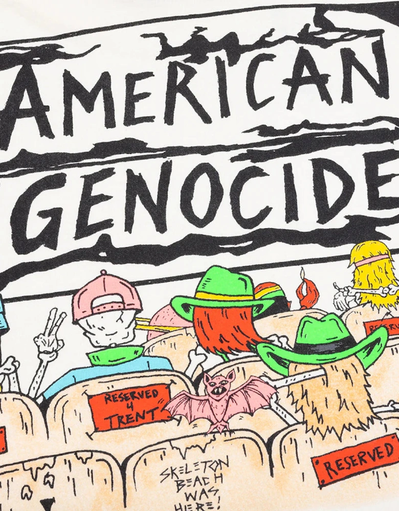 Skeleton Beach Theater Tee Light Archival White