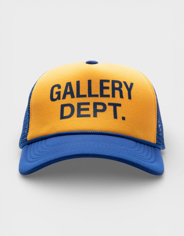 GD Logo Trucker Yellow Navy