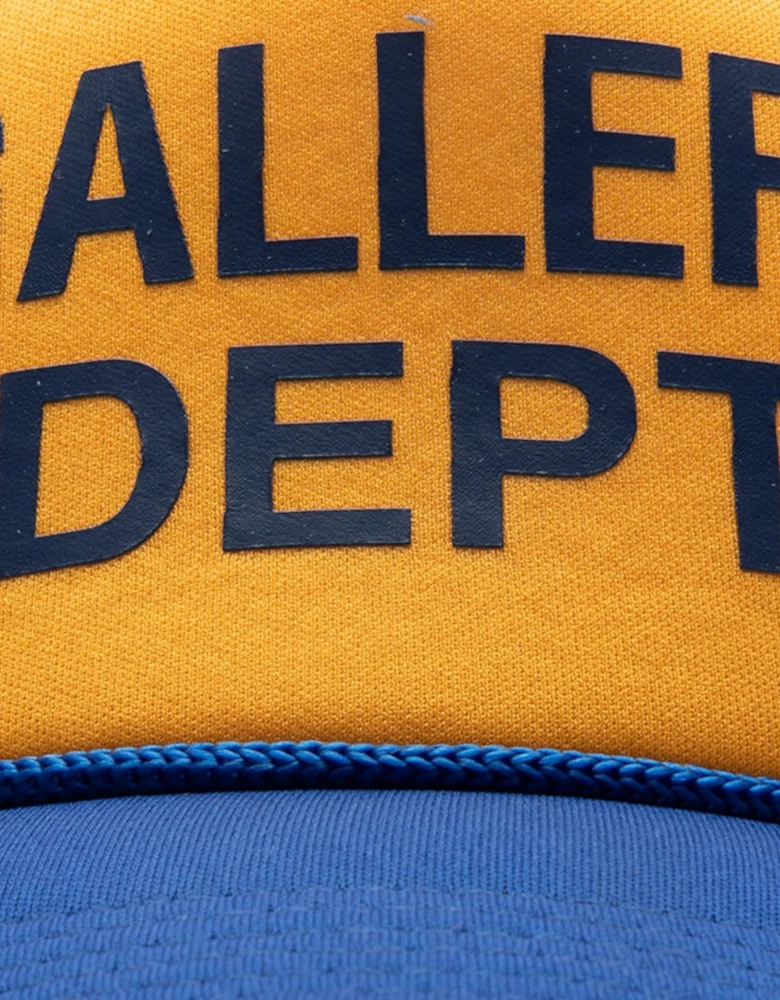 GD Logo Trucker Yellow Navy