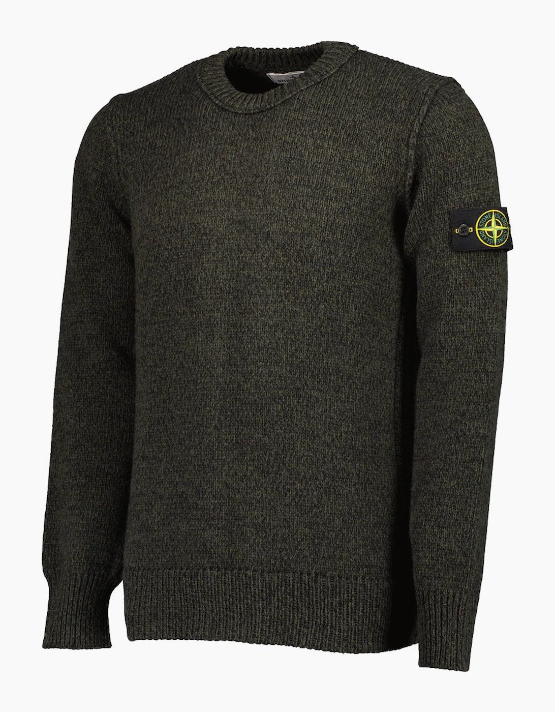 Mouliné Lambswool Crewneck Knit