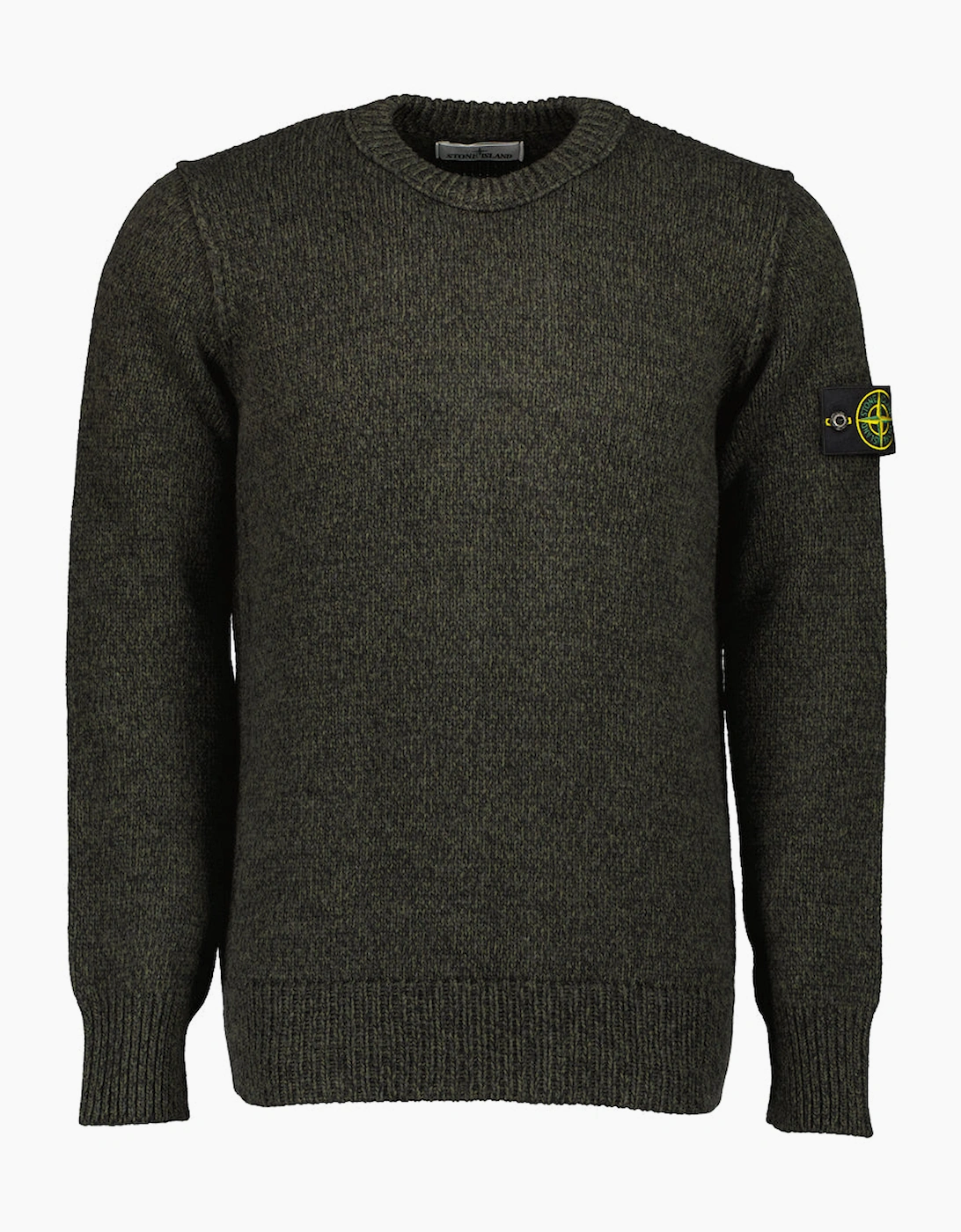 Mouliné Lambswool Crewneck Knit, 5 of 4