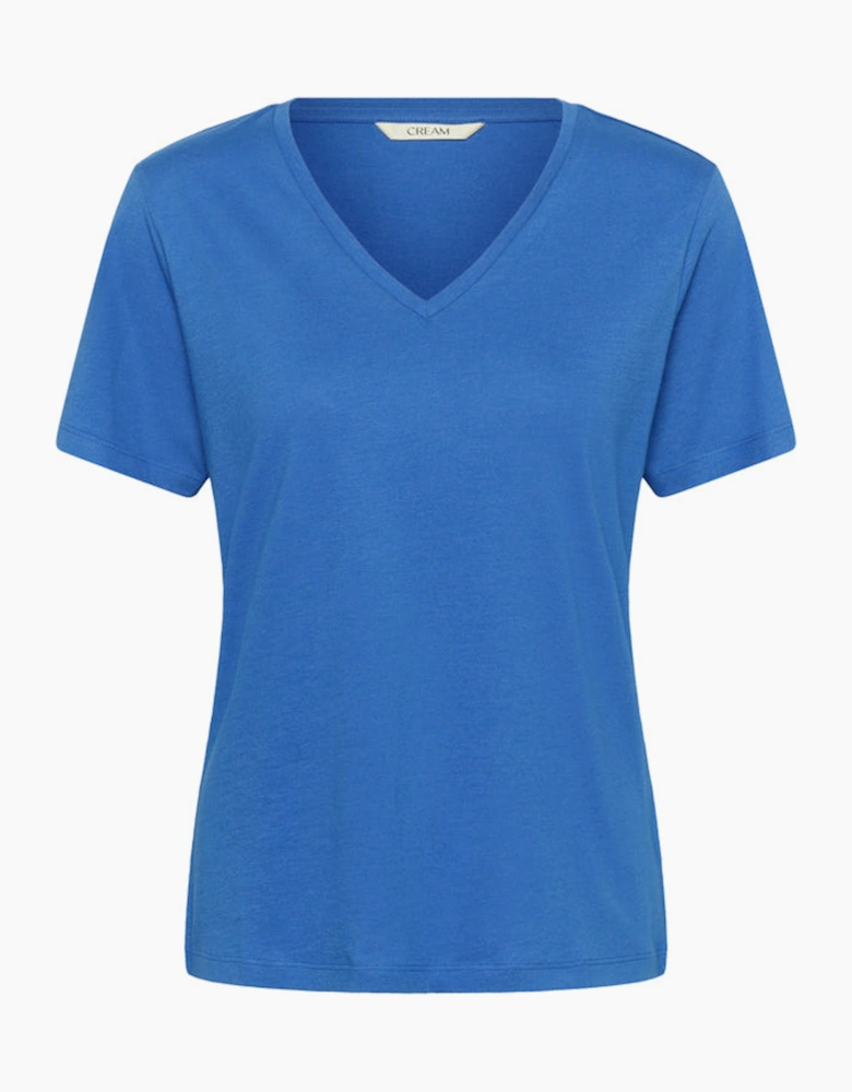 Naia T shirt in palace blue