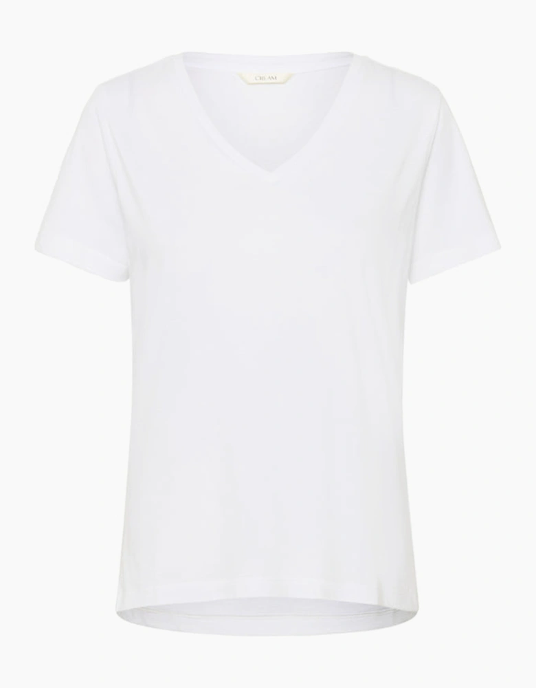 Naia T shirt in chalk