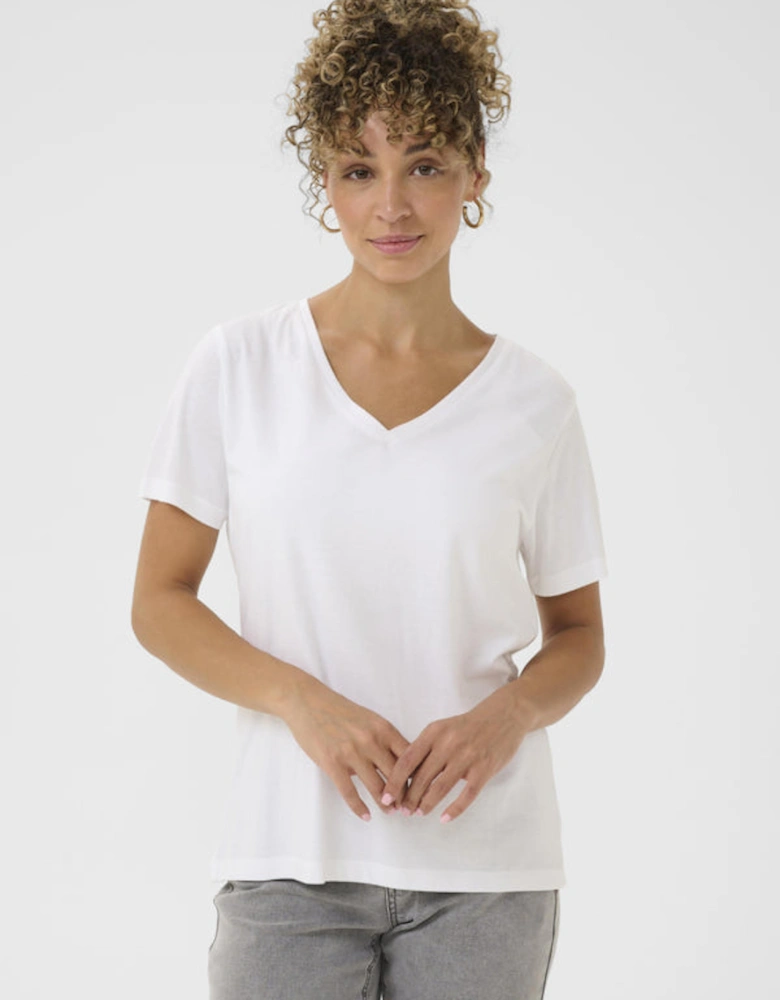 Naia T shirt in chalk