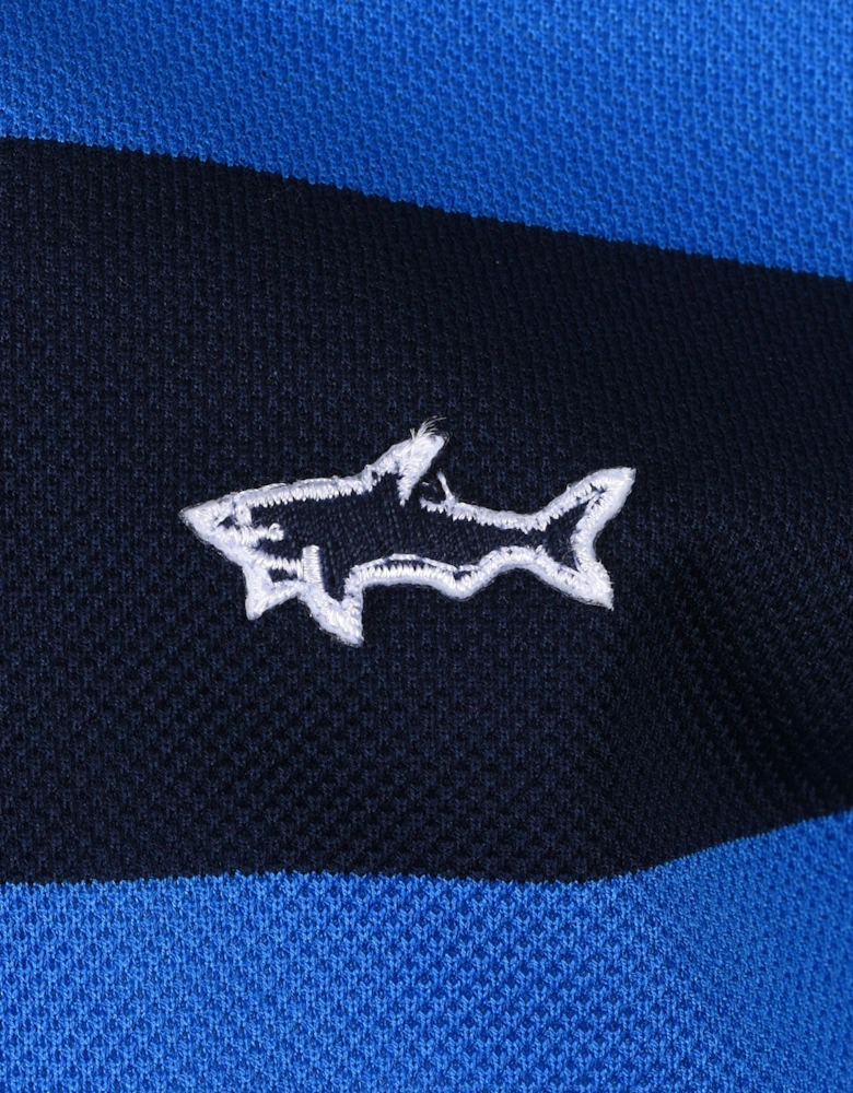 POLO NAVY/BLUE STRIPE
