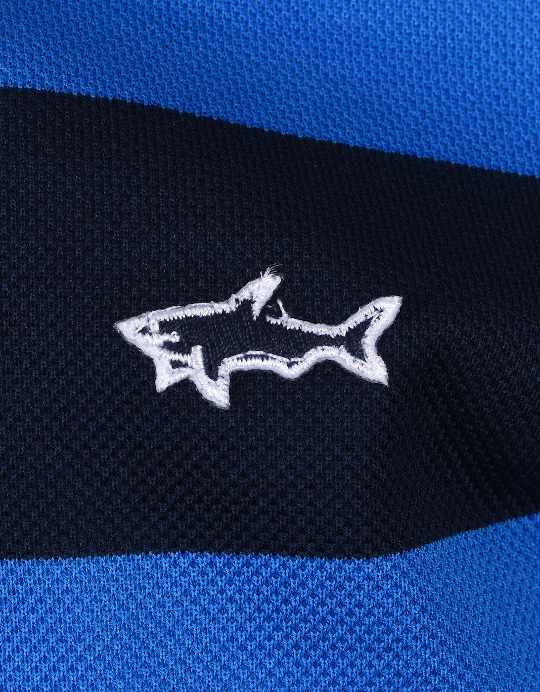 POLO NAVY/BLUE STRIPE