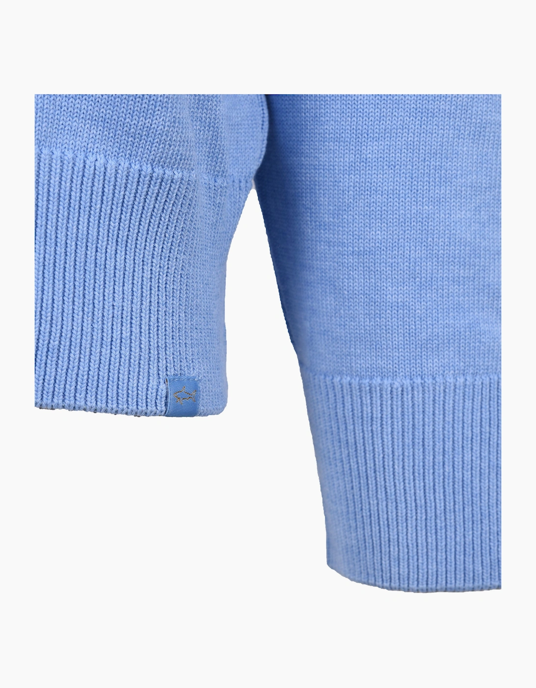 CREW NECK KNITWEAR LIGHT BLUE