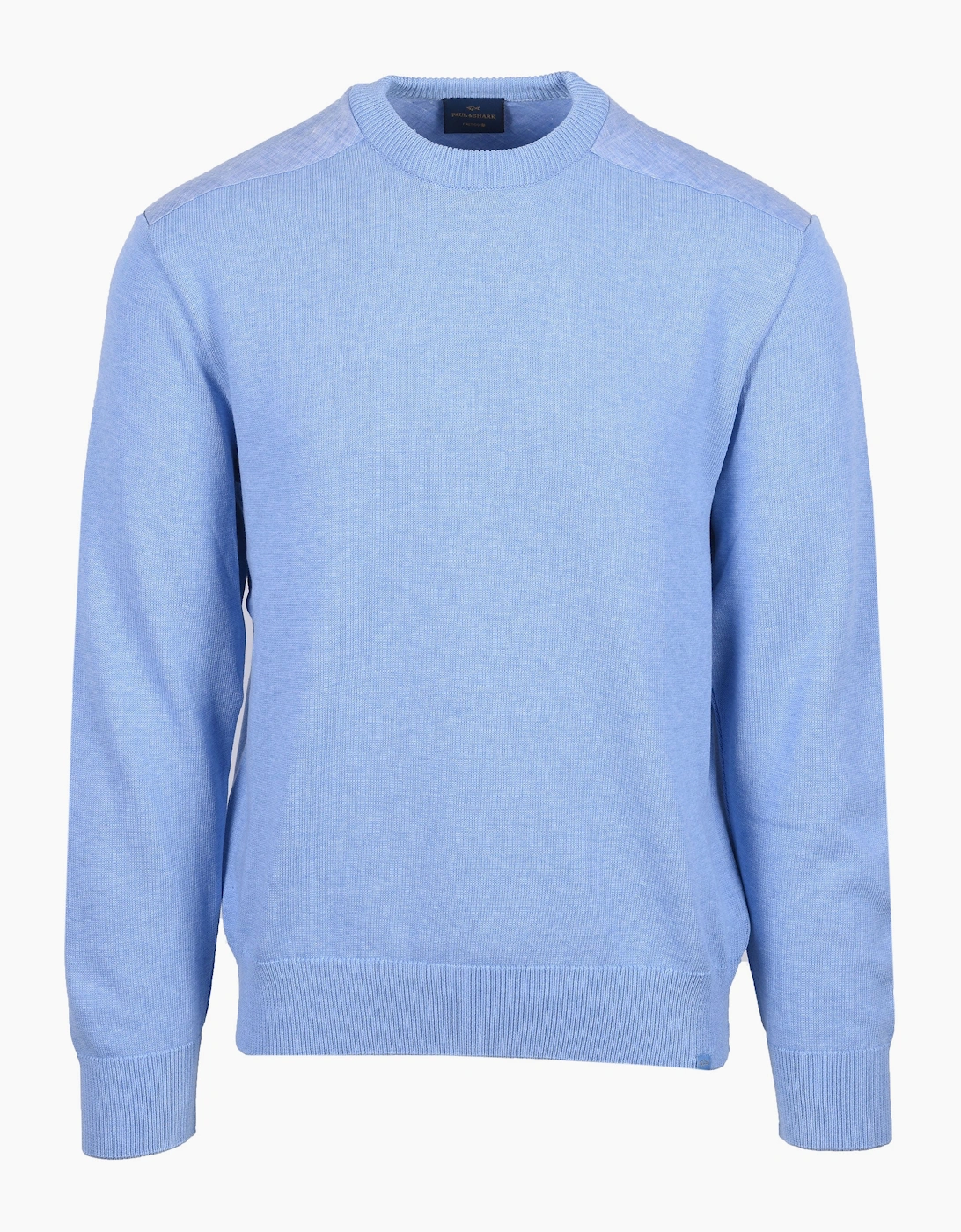 CREW NECK KNITWEAR LIGHT BLUE, 5 of 4