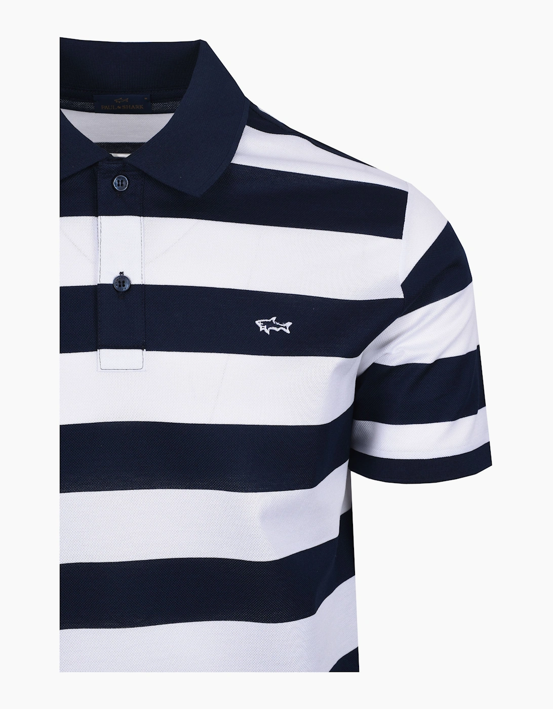 POLO NAVY/WHITE STRIPE