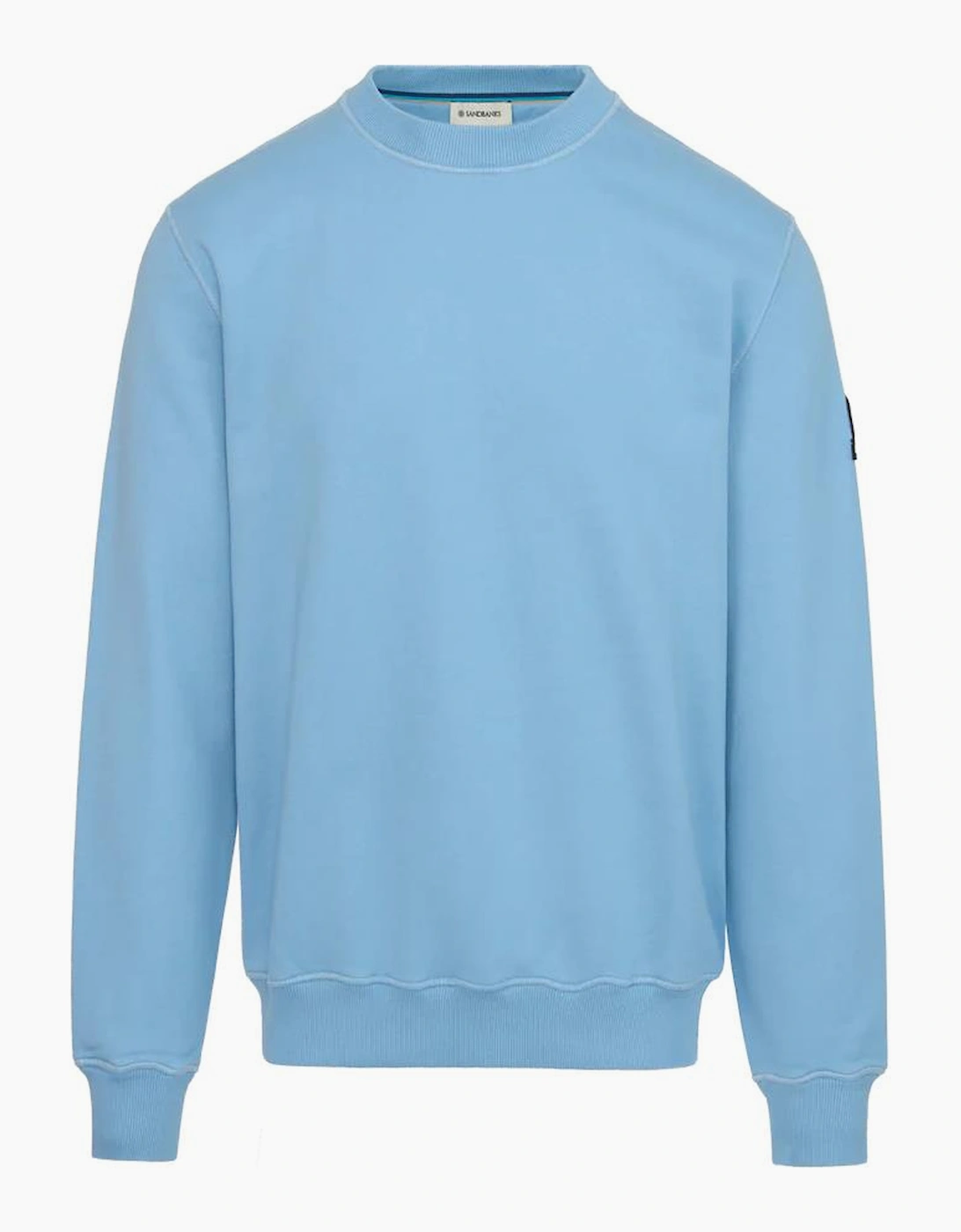 Badge Logo Sweatshirt S1-26 Dusty Blue, 4 of 3