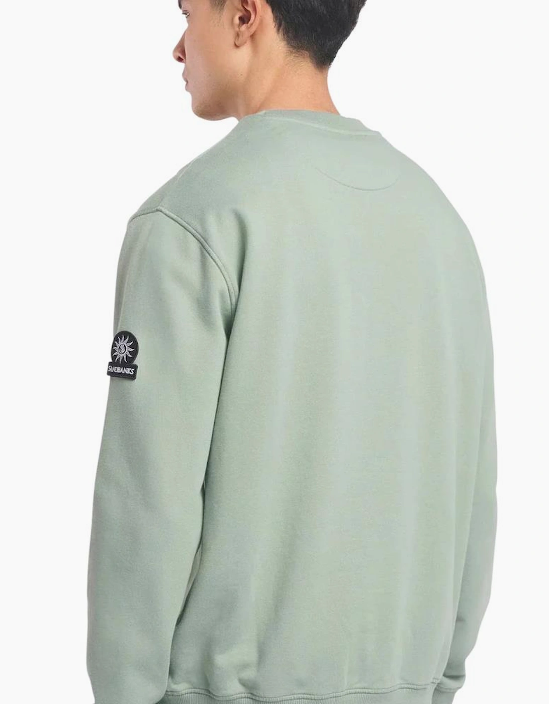 Badge Logo Sweatshirt S1-26 Sage