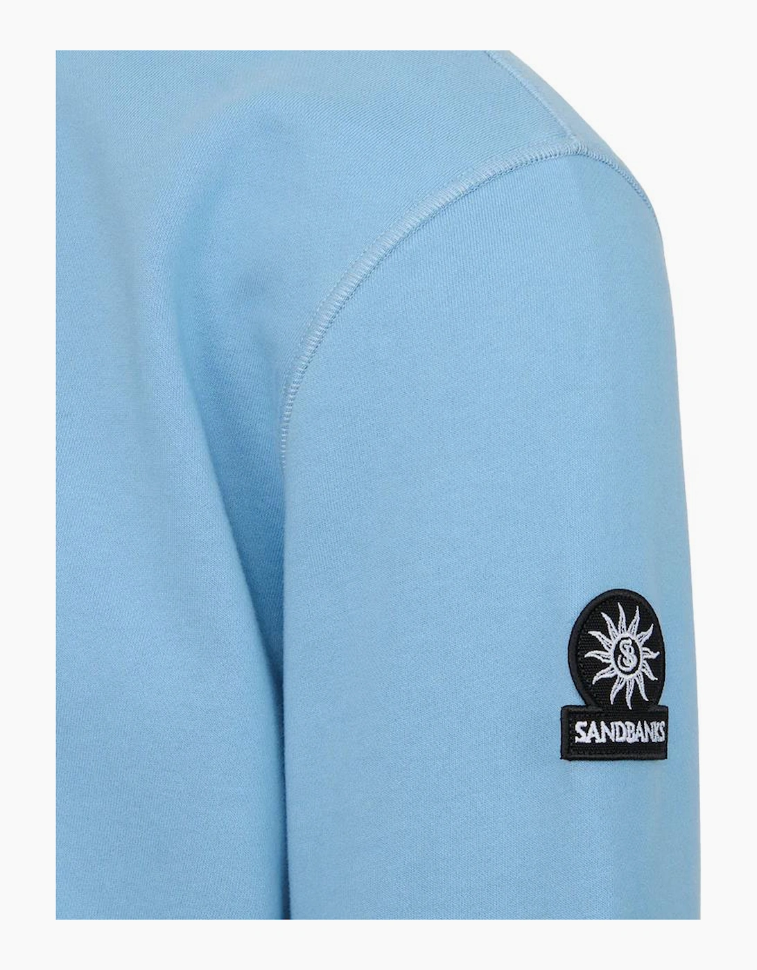 Badge Logo Sweatshirt S1-26 Dusty Blue