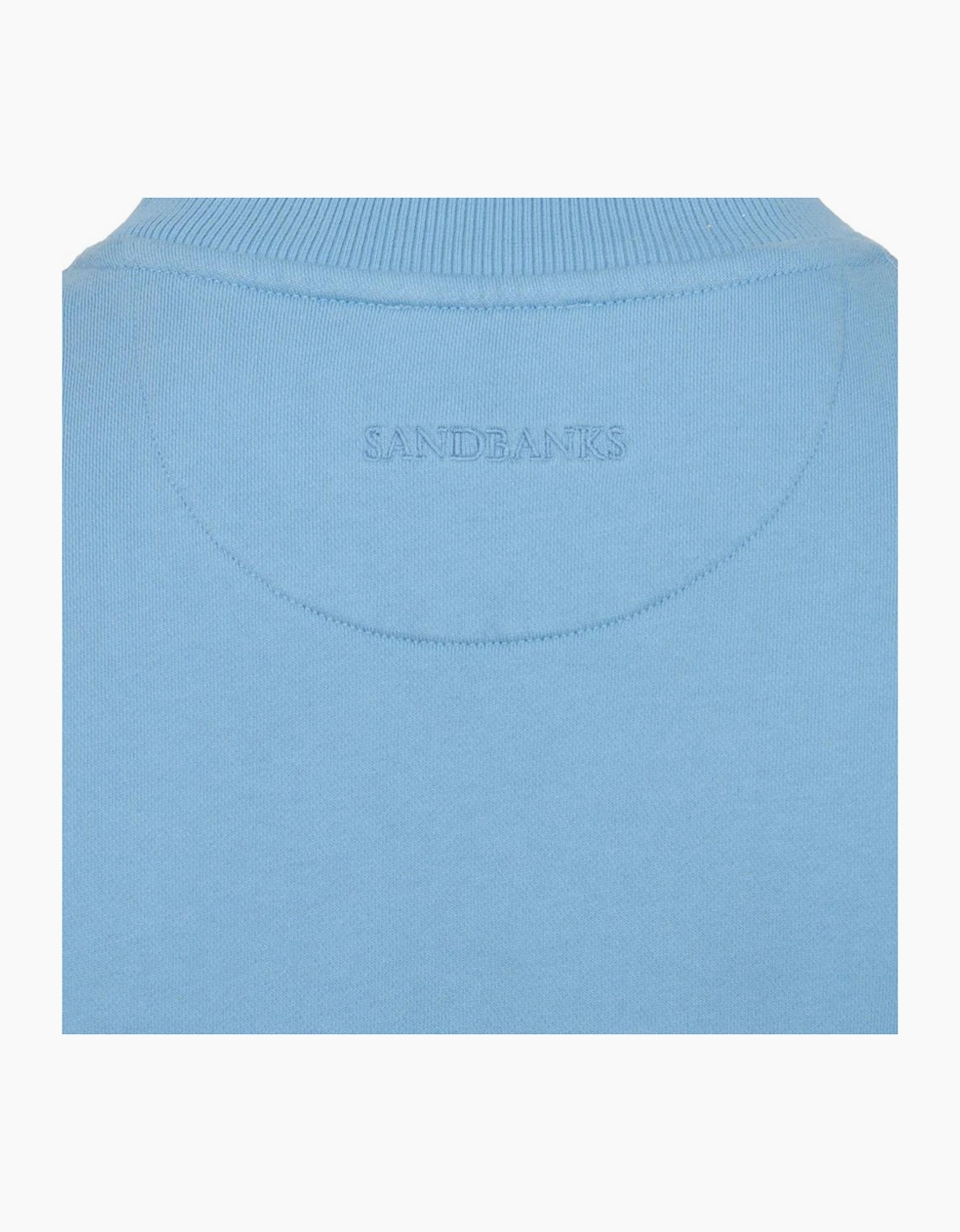 Badge Logo Sweatshirt S1-26 Dusty Blue
