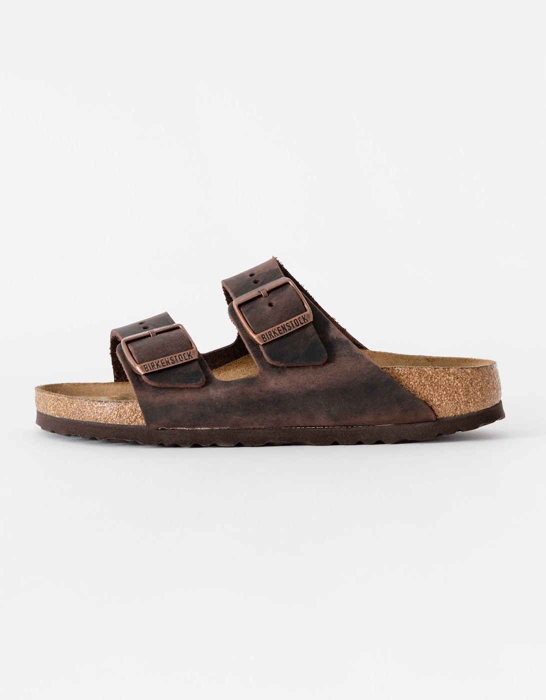 Soft Footbed Womens Oiled Leather Sandals - Habana