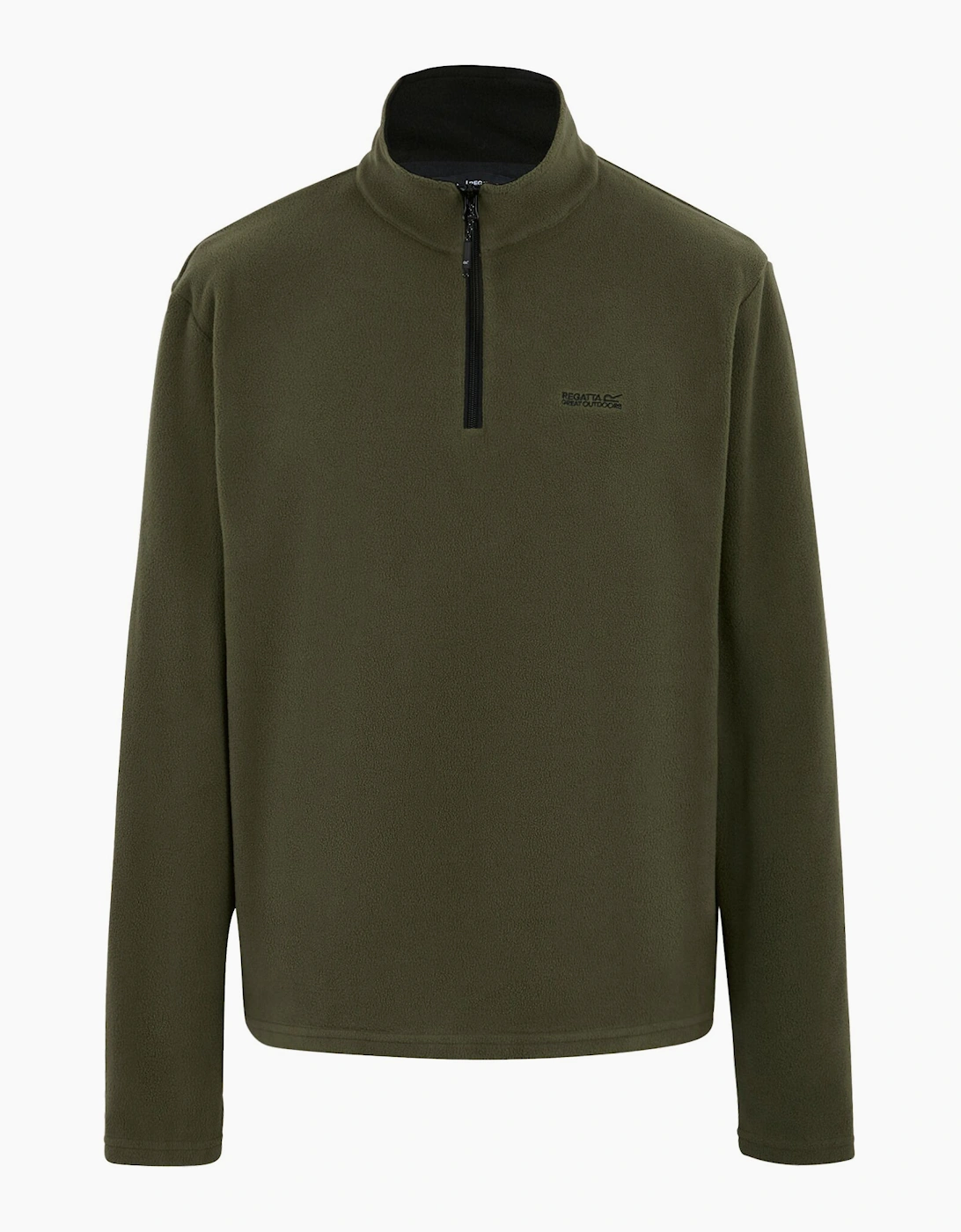 Great Outdoors Mens Thompson Half Zip Fleece Top, 6 of 5