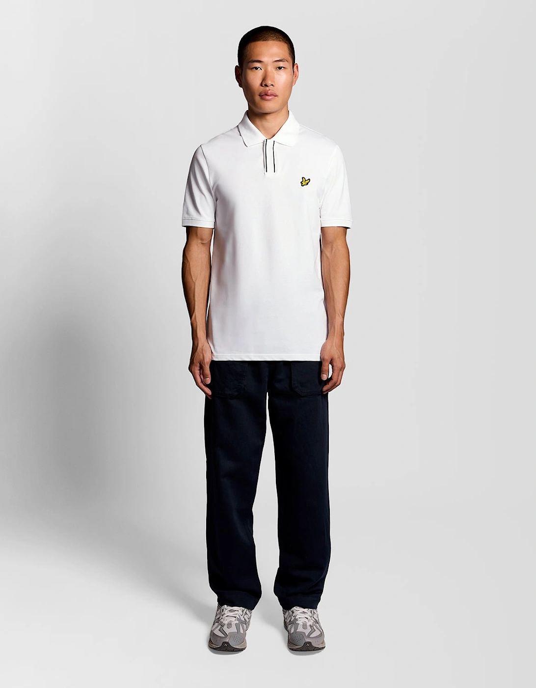 Placket Tipped Polo Shirt