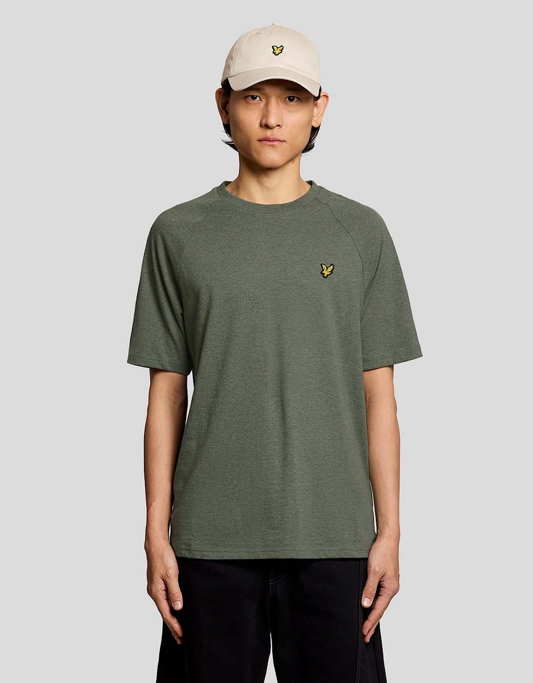 Lyle And Scott Men's Marl Raglan T-Shirt  38 M