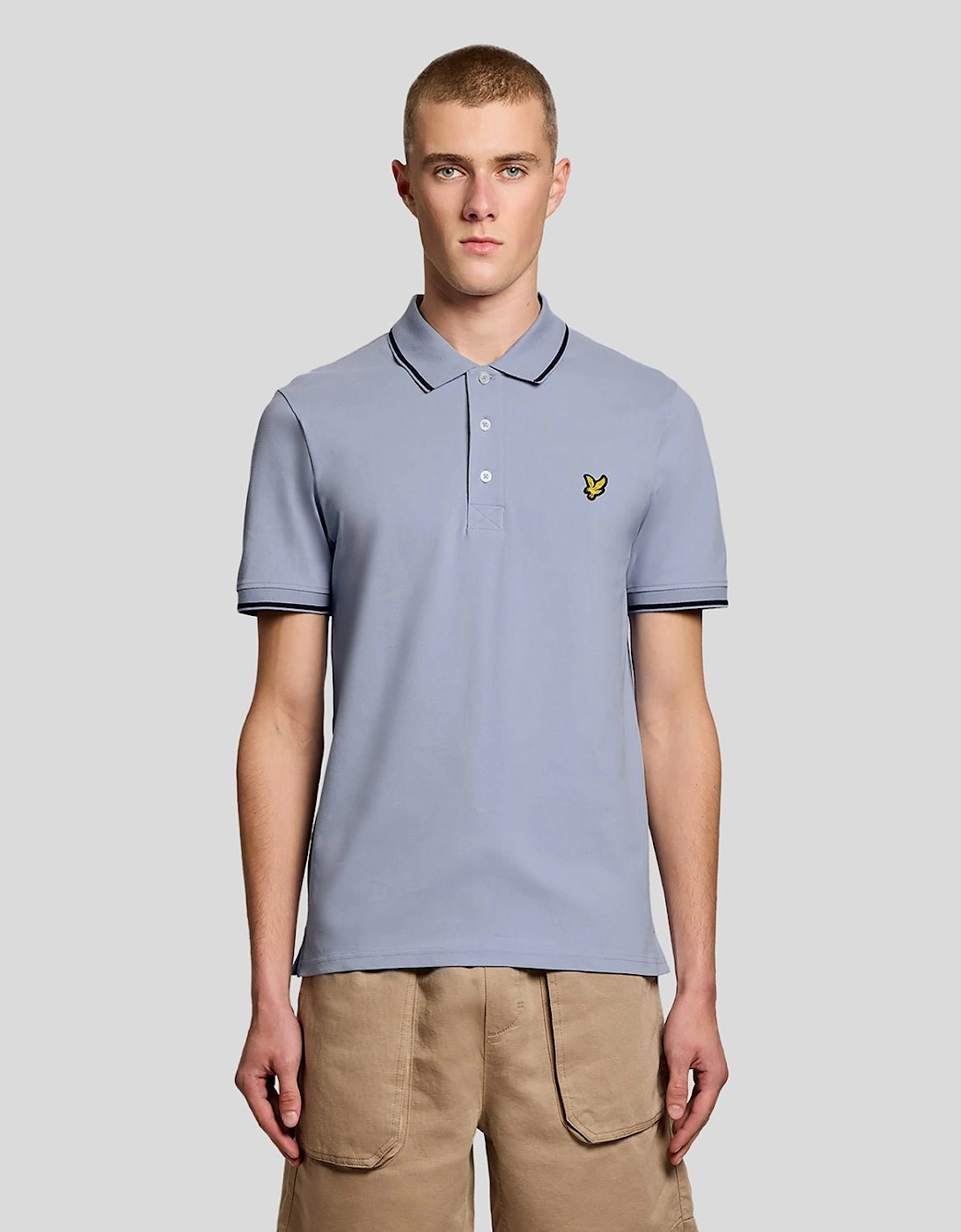 Lyle And Scott Men's Tipped Polo Shirt  36 S