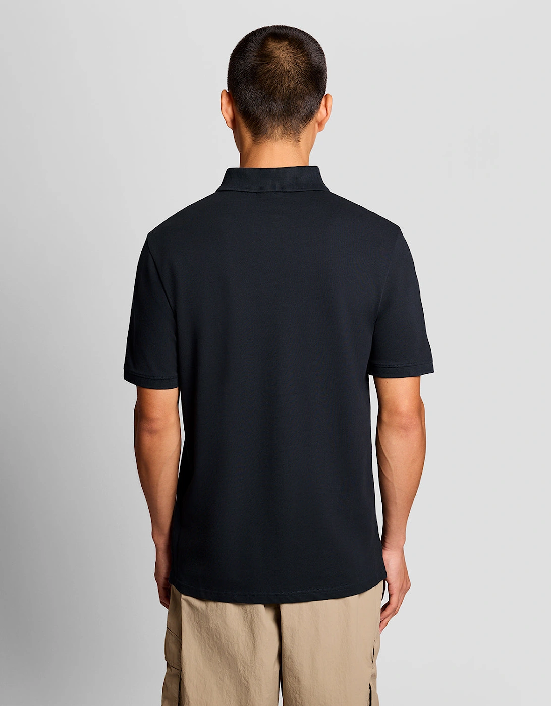 Placket Tipped Polo Shirt