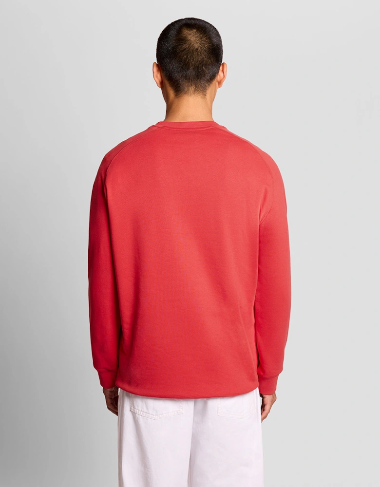 Chest Print Graphic Sweatshirt