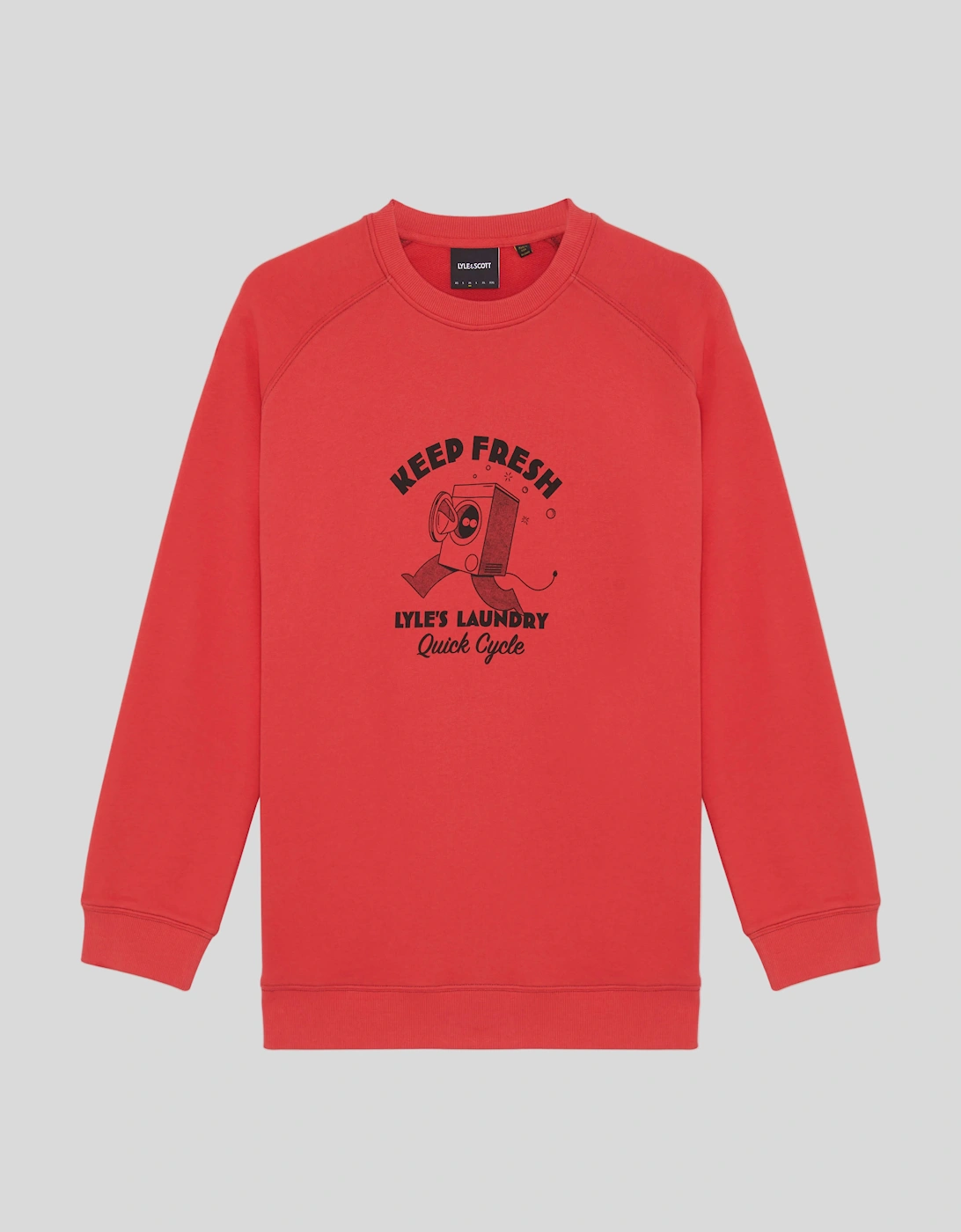 Chest Print Graphic Sweatshirt