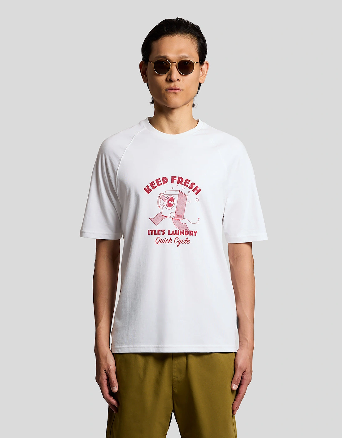 Lyle And Scott Men's Chest Graphic T-Shirt  38 M
