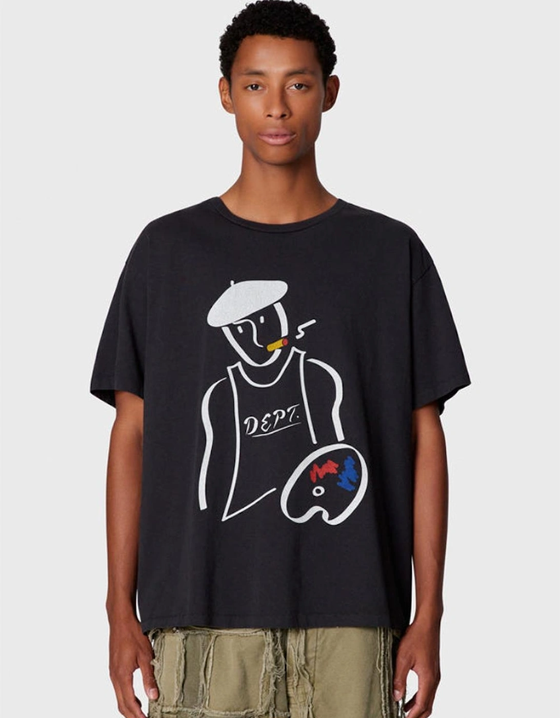 Palette T-Shirt in Black