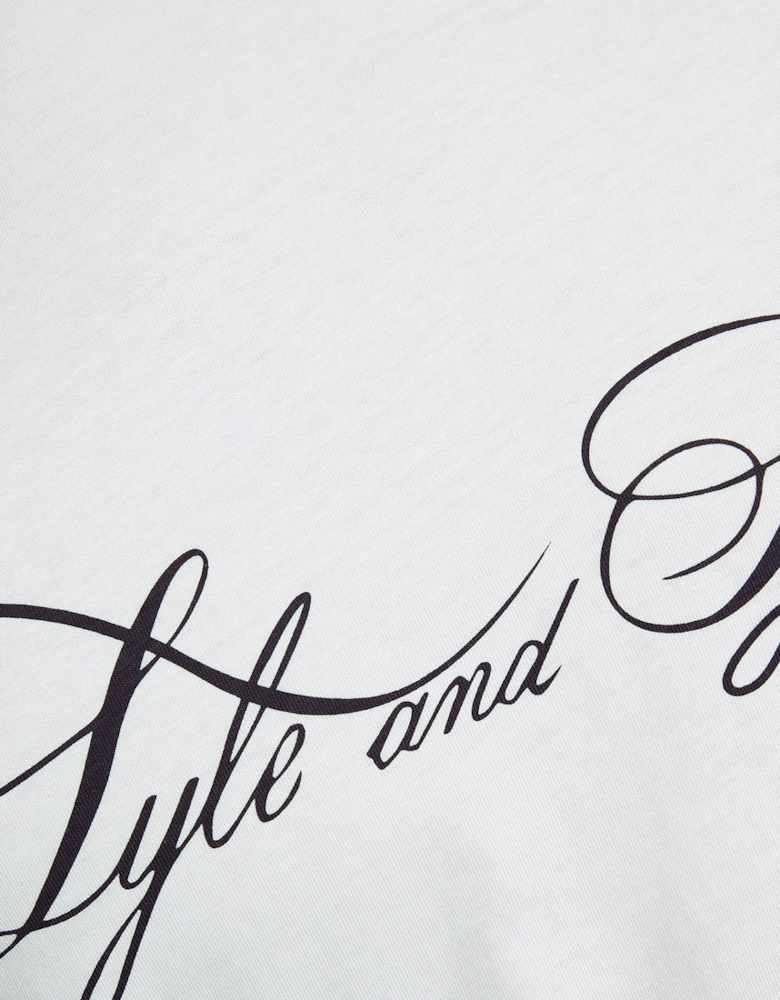 Superfine Cotton Graphic Logo T-Shirt