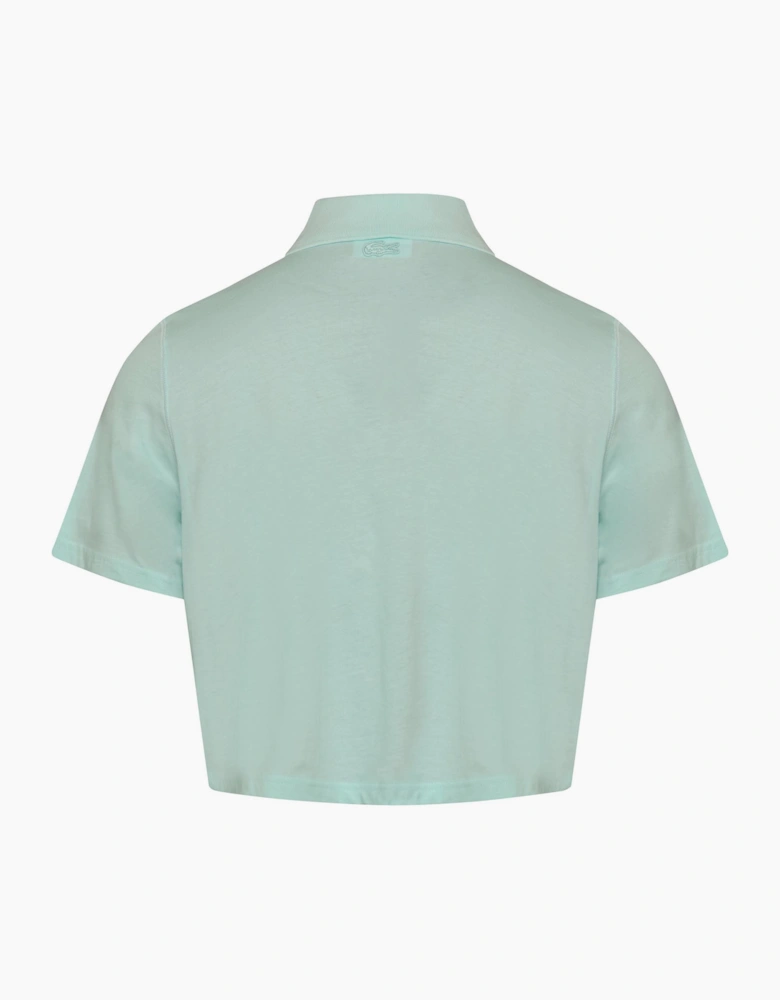 Loose Fit Printed Organic Cotton Polo