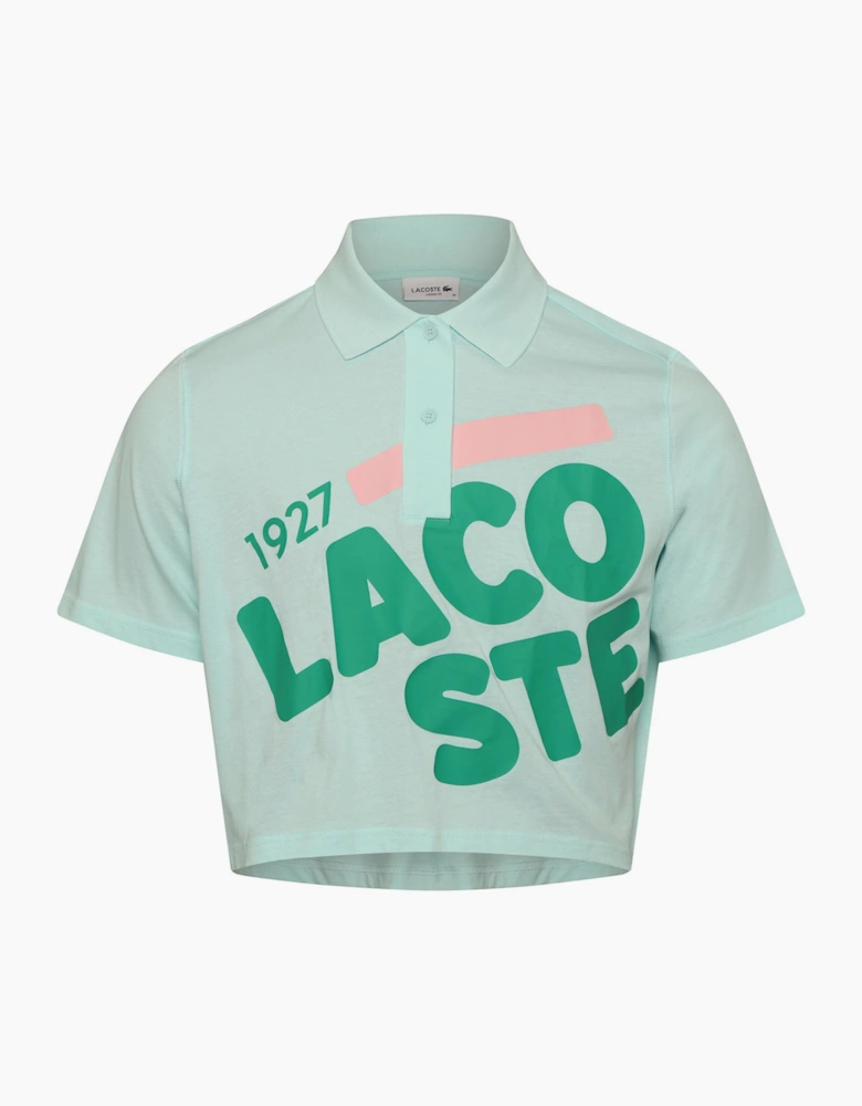 Loose Fit Printed Organic Cotton Polo