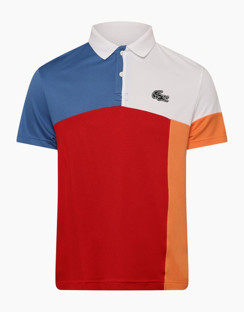 Sport Colour-Block Polo Shirt